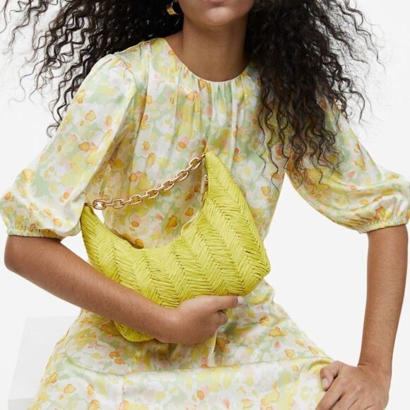 H&M Straw Shoulder Bag New - Picture 8 of 8